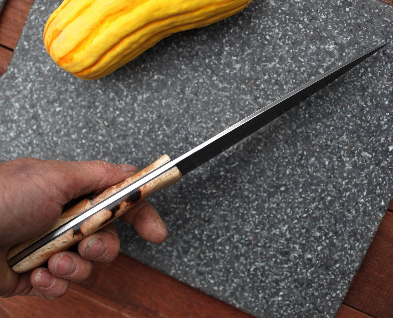 7.5 inch Chef knife, knotty hickory