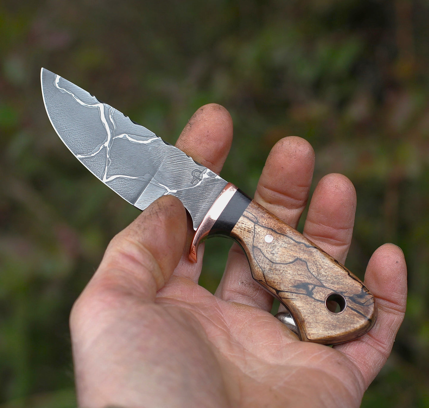 Little Guy with spalted maple, EDC