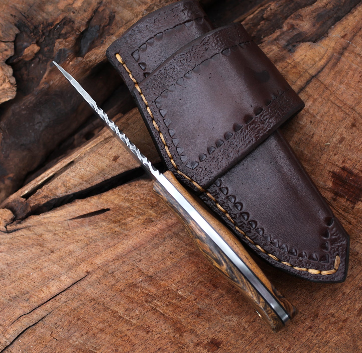 Spay point utility, bocote wood