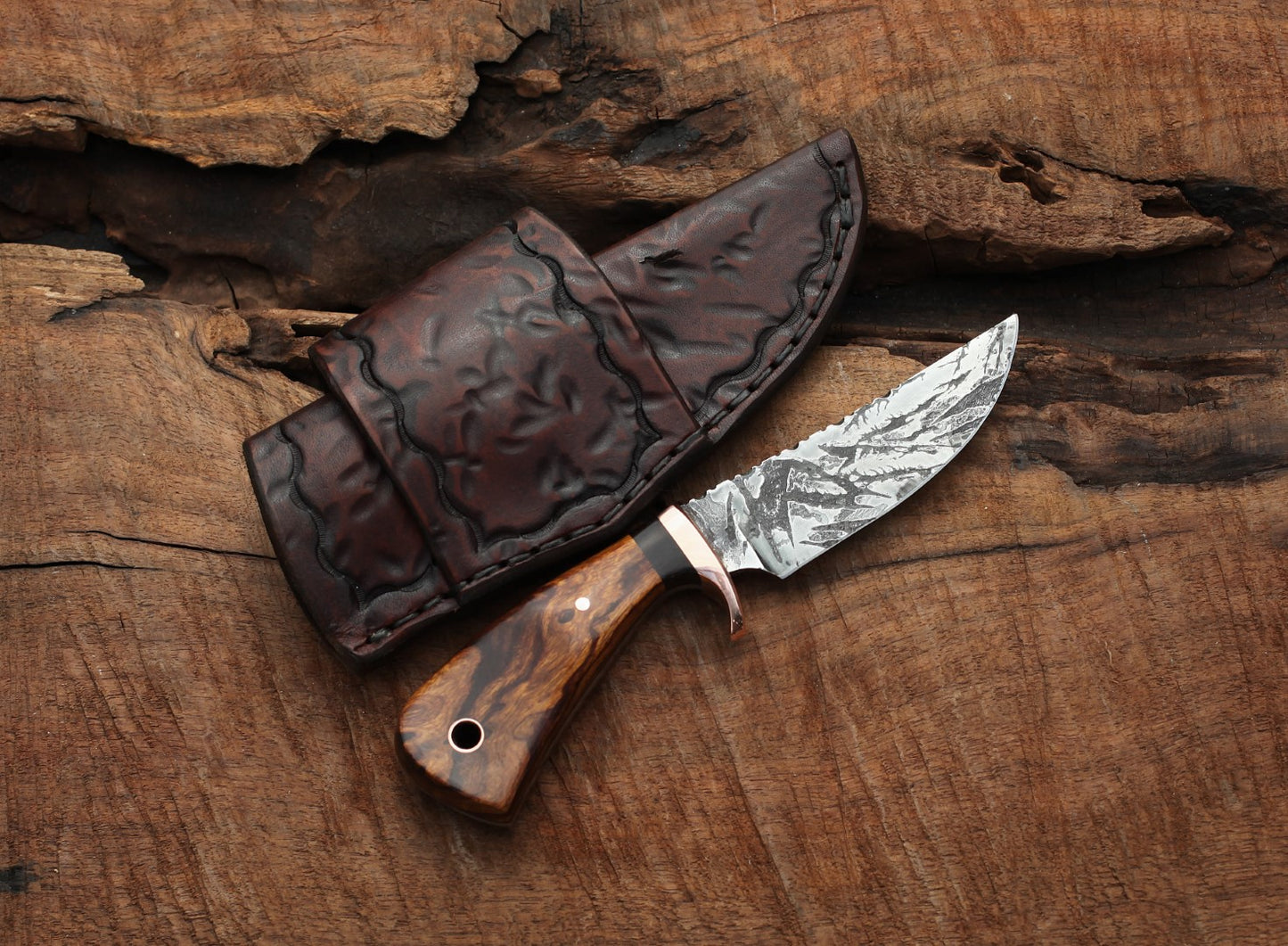 3 Finger Utility, EDC. ironwood