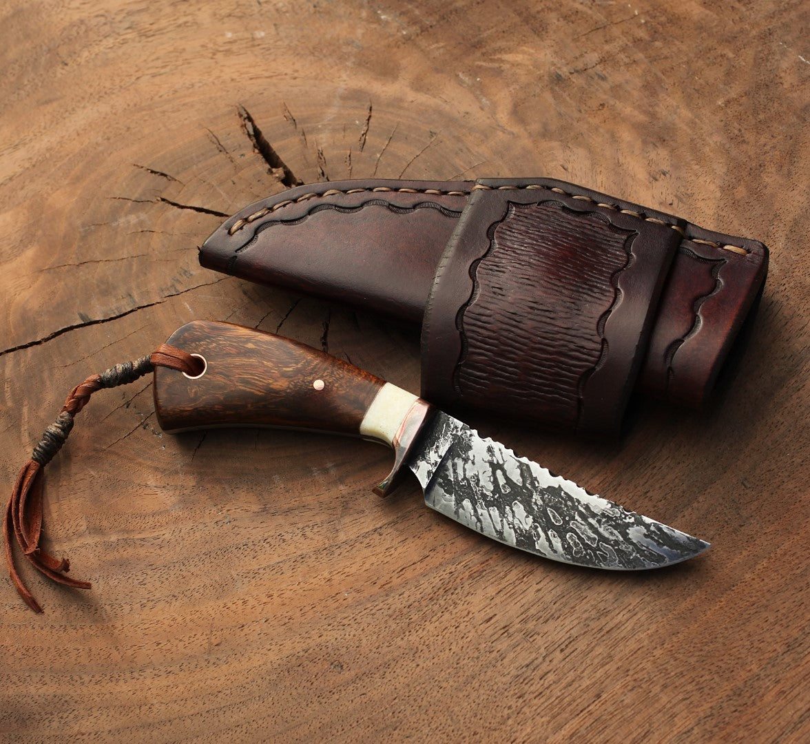3 Finger Utility, ironwood/fossil tusk