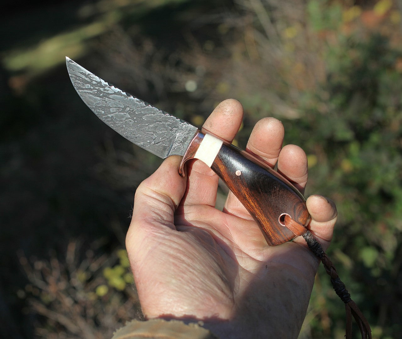 3 Finger Utility, ironwood/fossil tusk