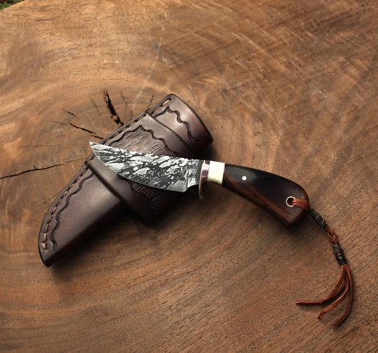3 Finger Utility, ironwood/fossil tusk