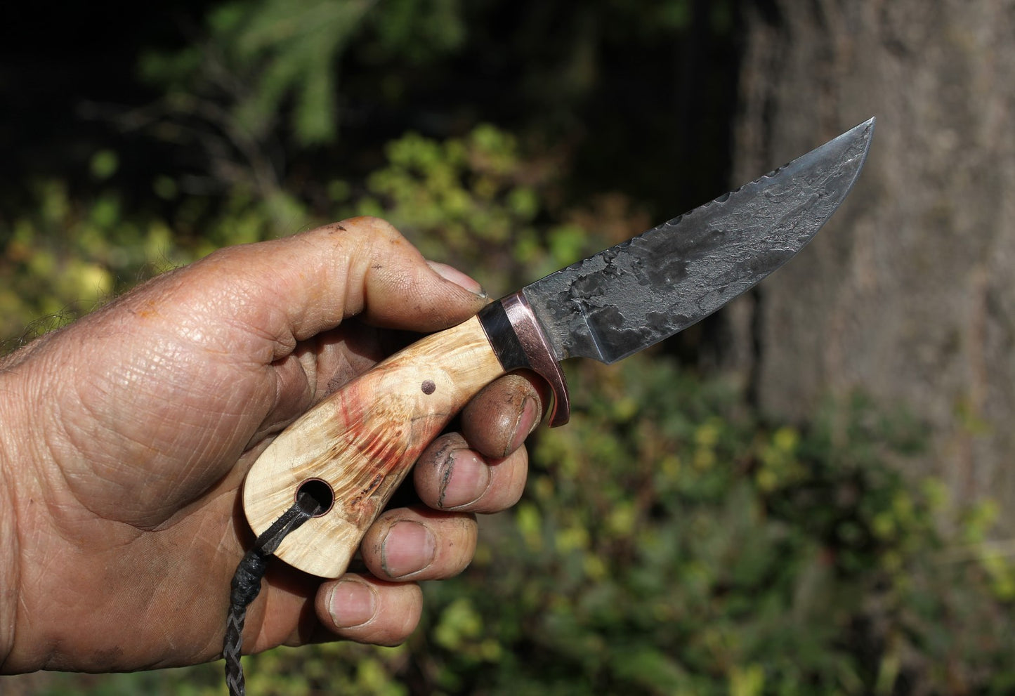 3 Finger Utility, box elder and horn