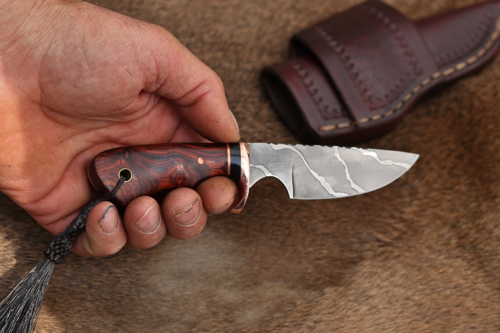 Custom Little Guy, EDC, cocobolo wood