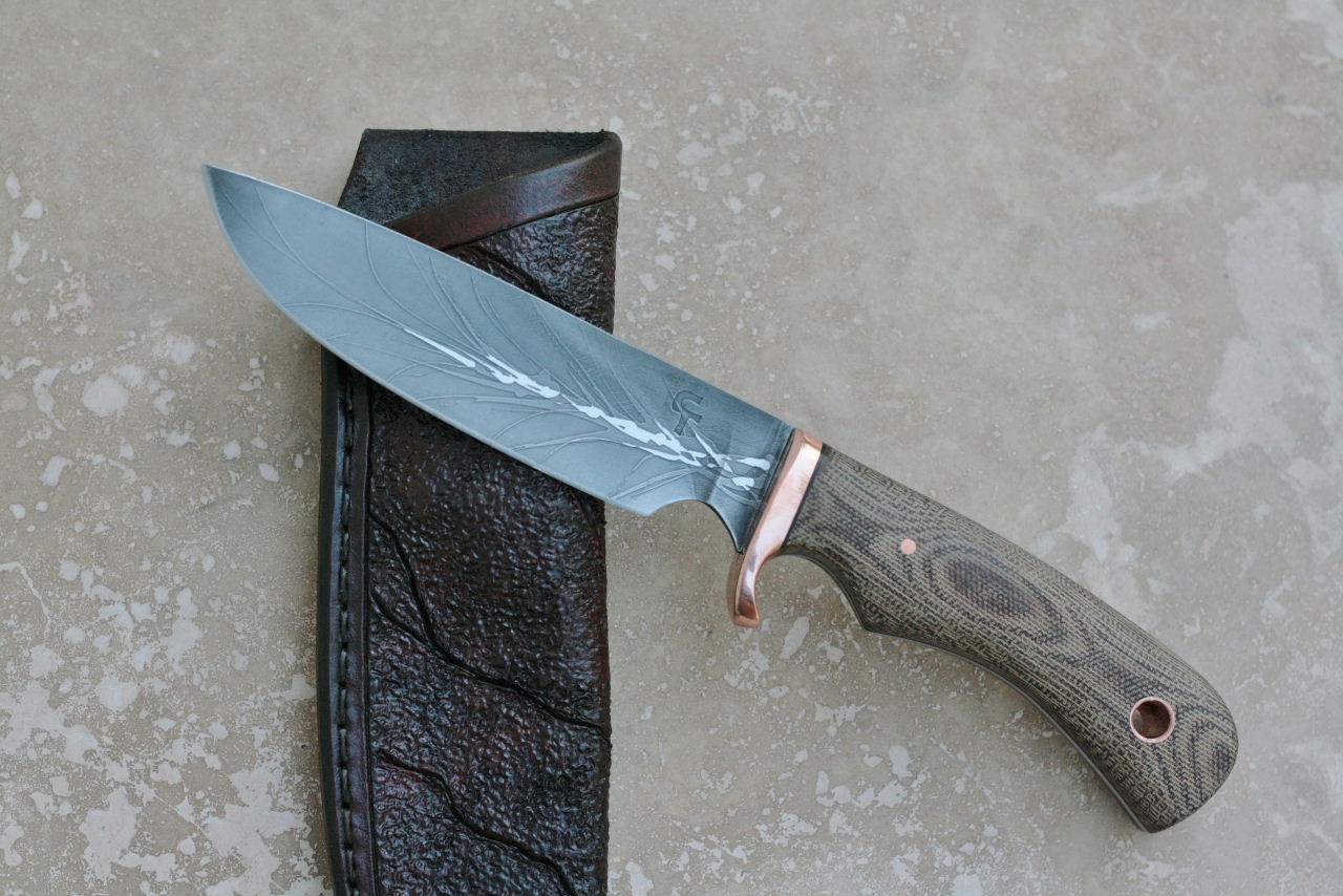 Custom large game Hunter – C Thomas Knives