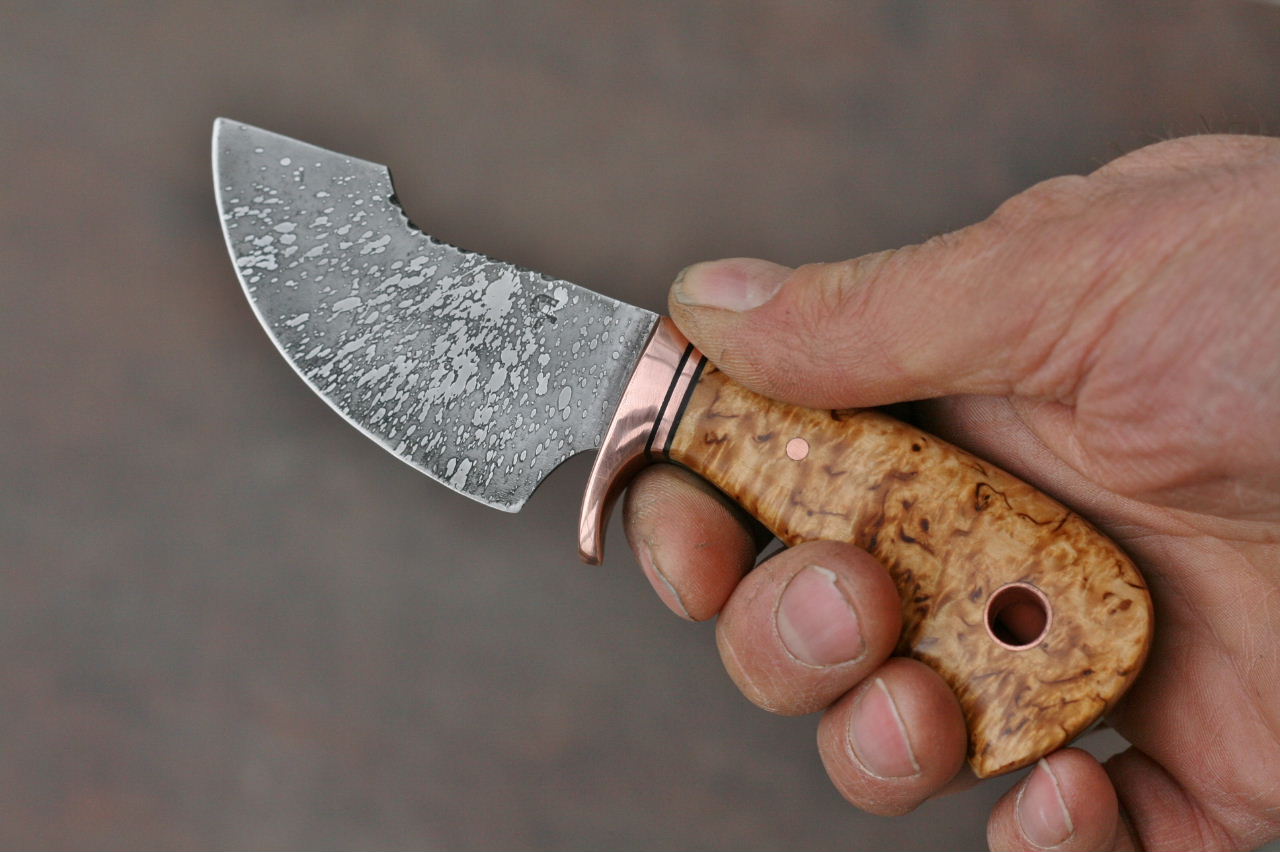 Custom 3 Finger Etched Skinner - masur birch
