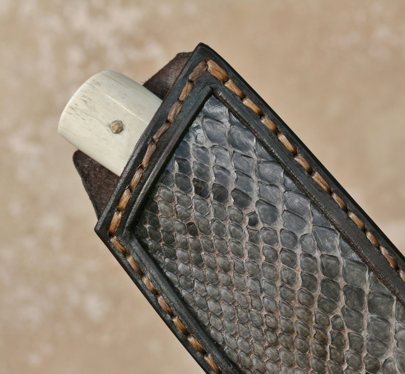 Custom Upswept skinner knife