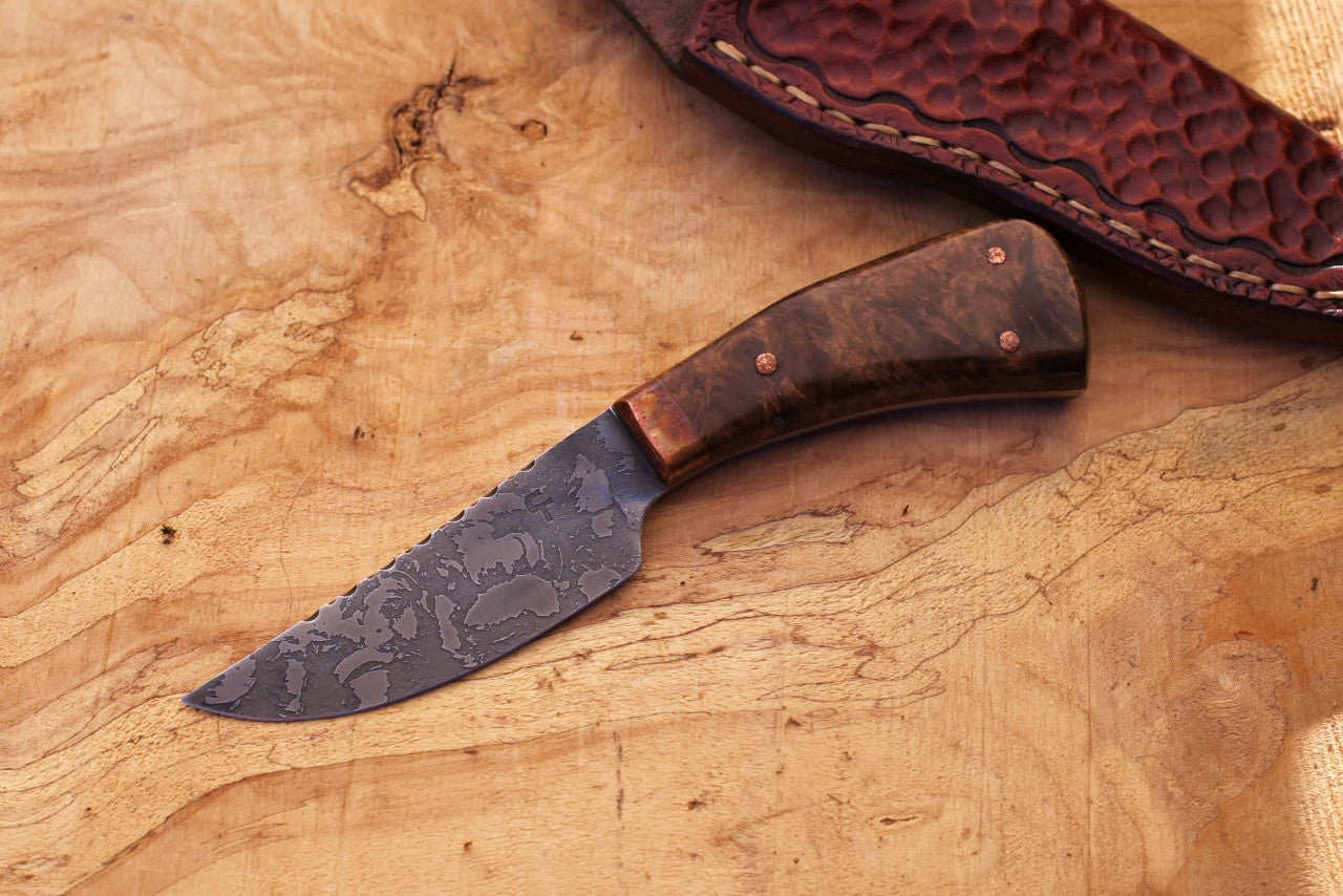Custom upswept utlity, ironwood burl