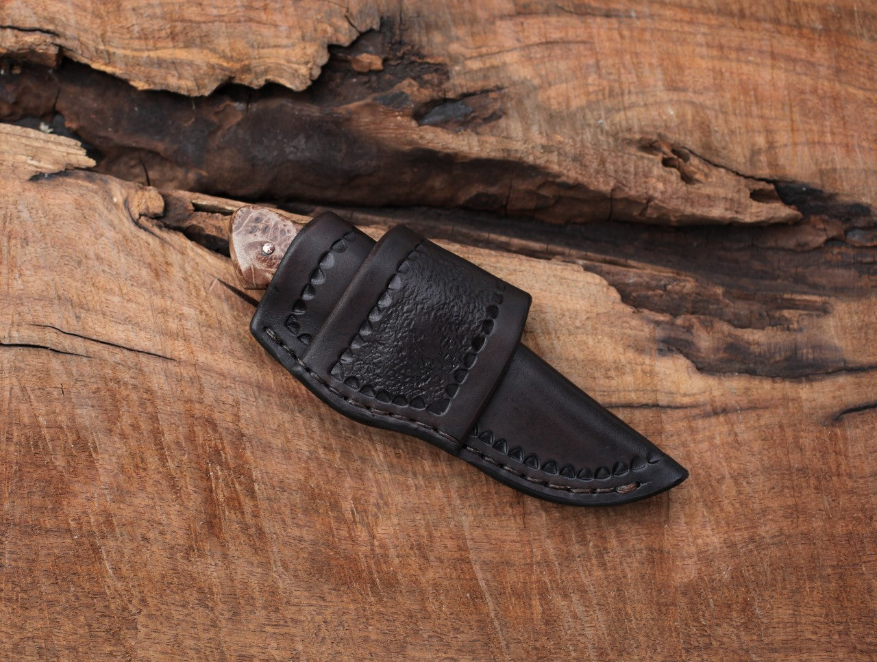 Little Guy EDC, maple burl