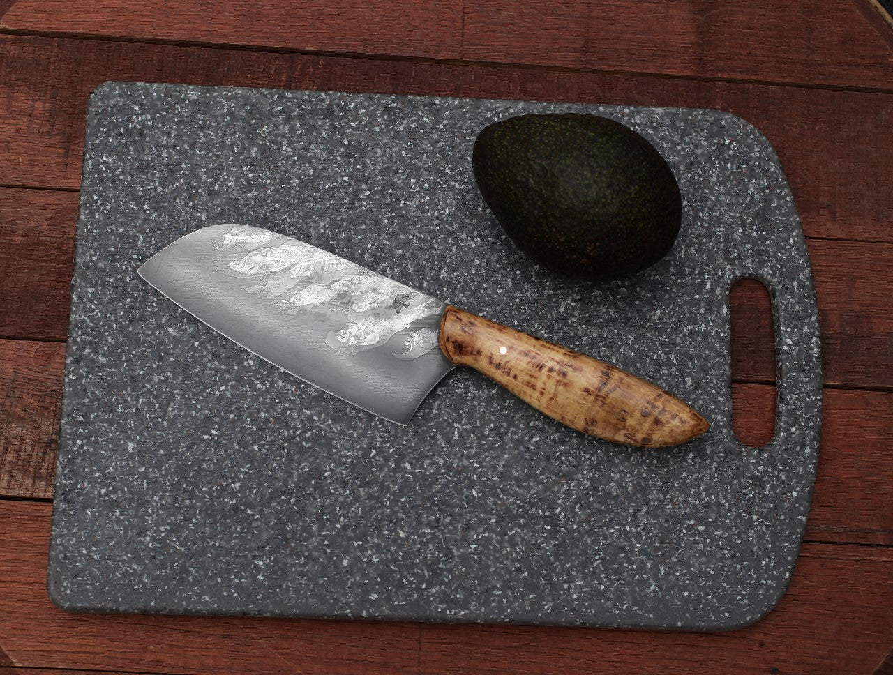 5.5 inch Camp/Chef knife, black locust