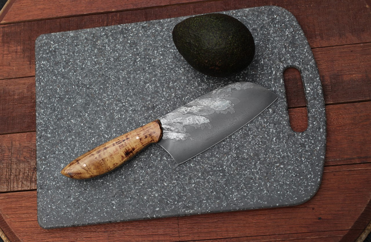 5.5 inch Camp/Chef knife, black locust