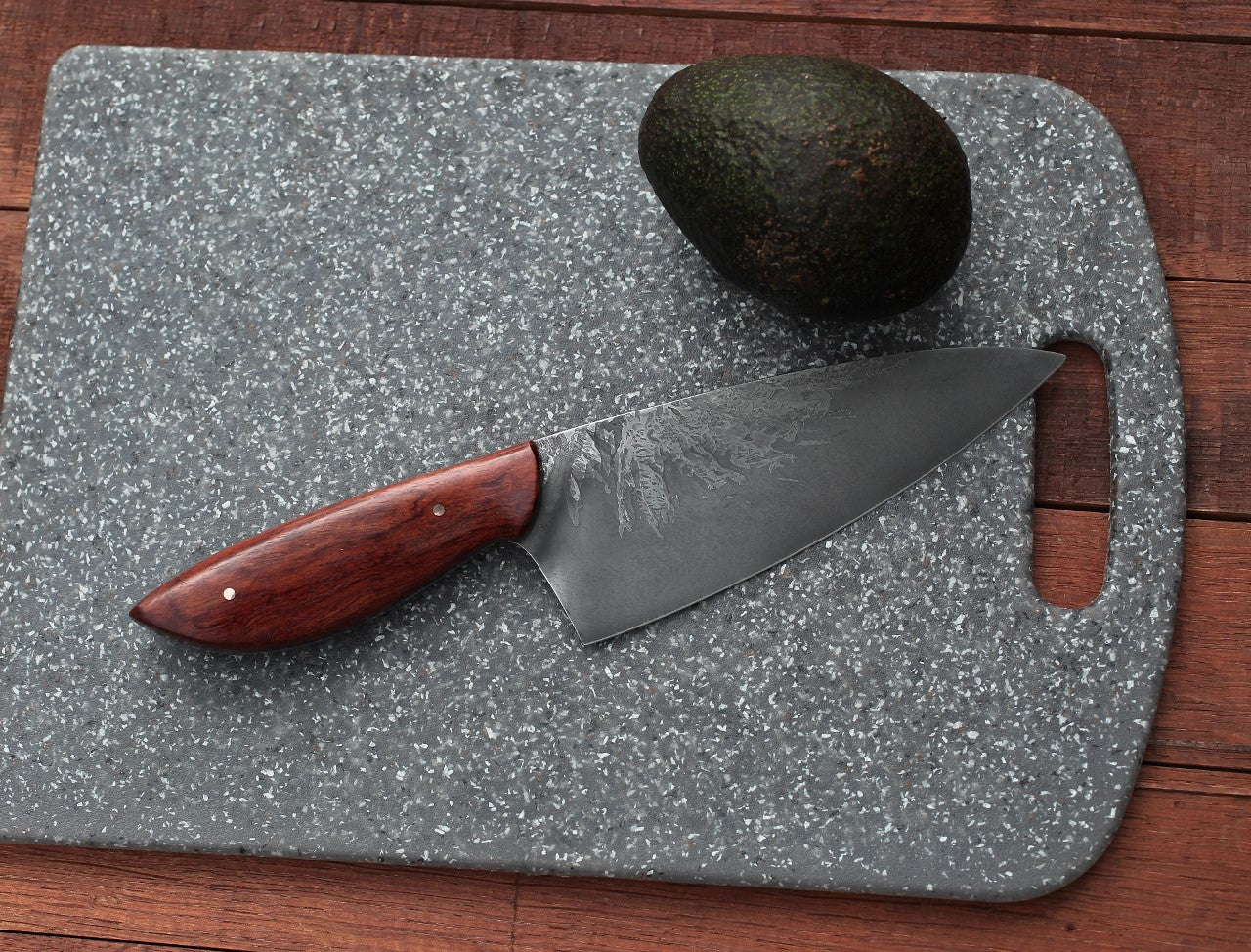 6.5 inch Custom Chefs knife, bubinga