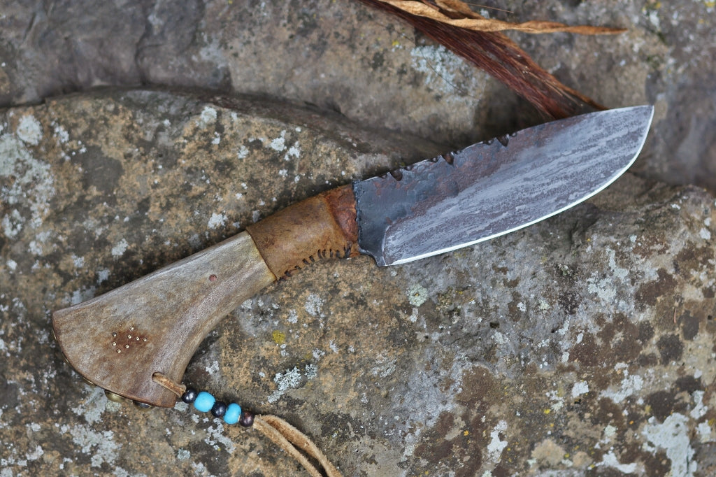 Buffalo Skinner, caribou antler