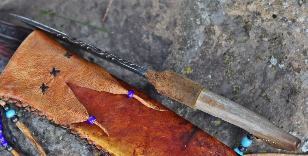 Buffalo Skinner, caribou antler