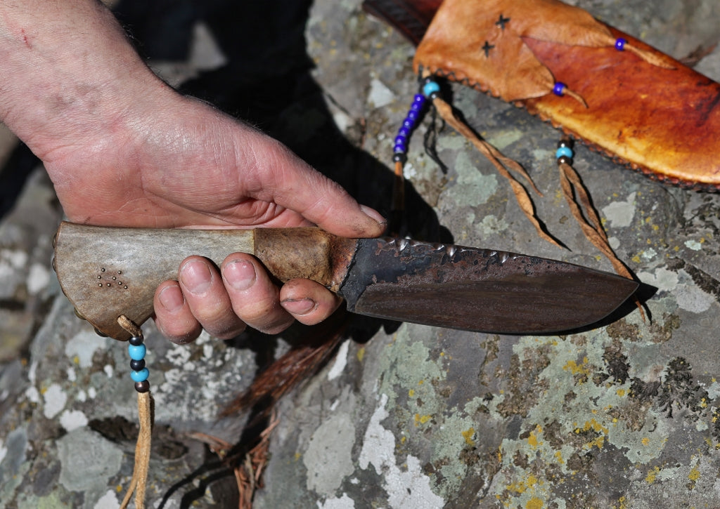 Buffalo Skinner, caribou antler