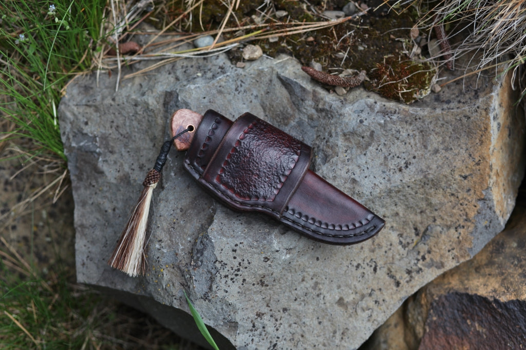 Little Guy EDC, maple burl