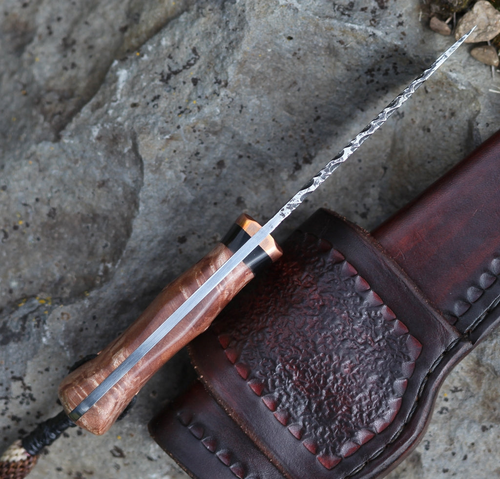 Little Guy EDC, maple burl