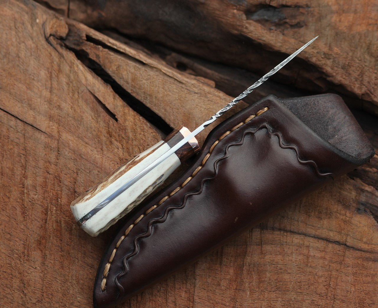 "Little Guy" utility, EDC, elk antler