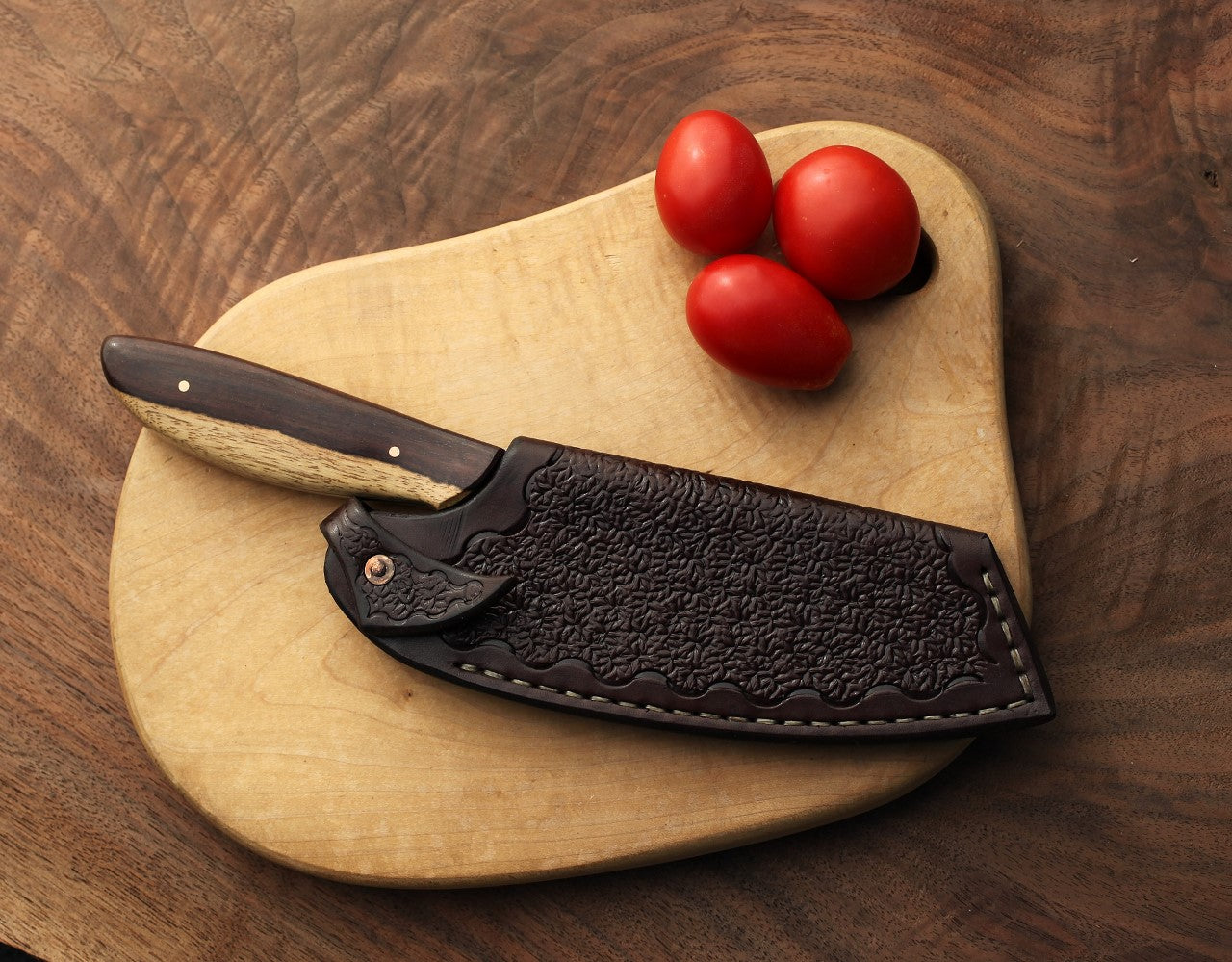 6.5 inch Camp/Chef knife, Mexican Ebony