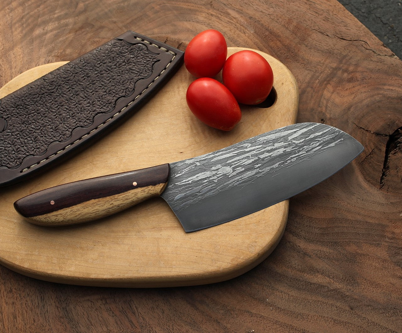 6.5 inch Camp/Chef knife, Mexican Ebony