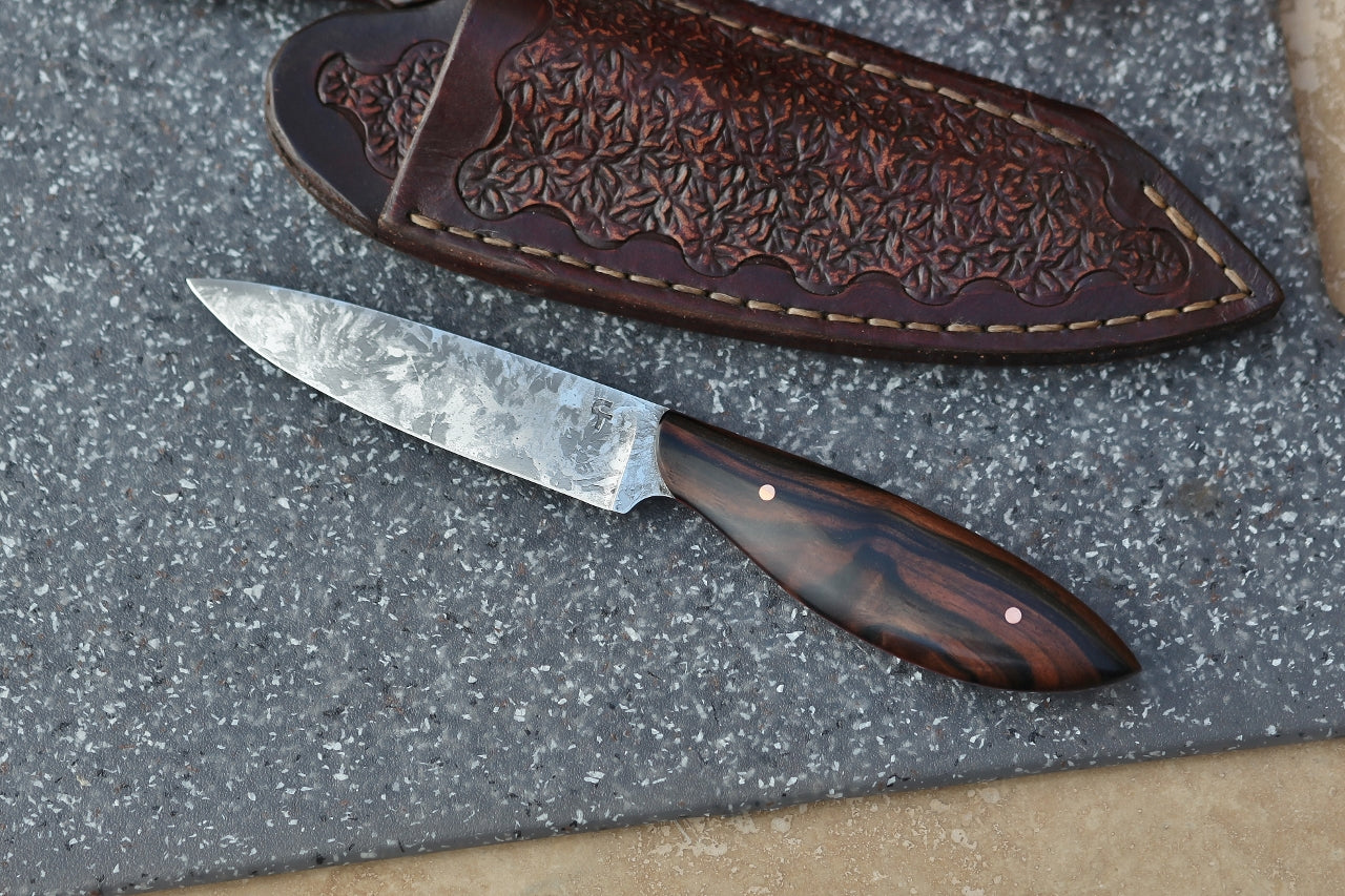 Custom chef set, Macassar ebony