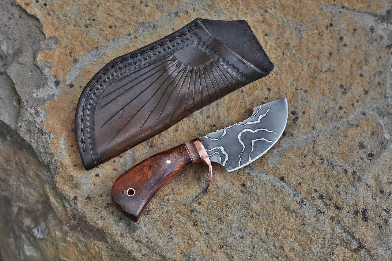 3 Finger skinner, ironwood