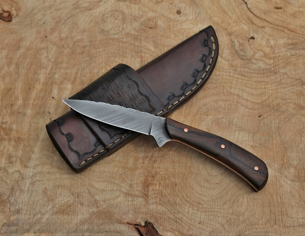 Bird and Trout, ziricote wood