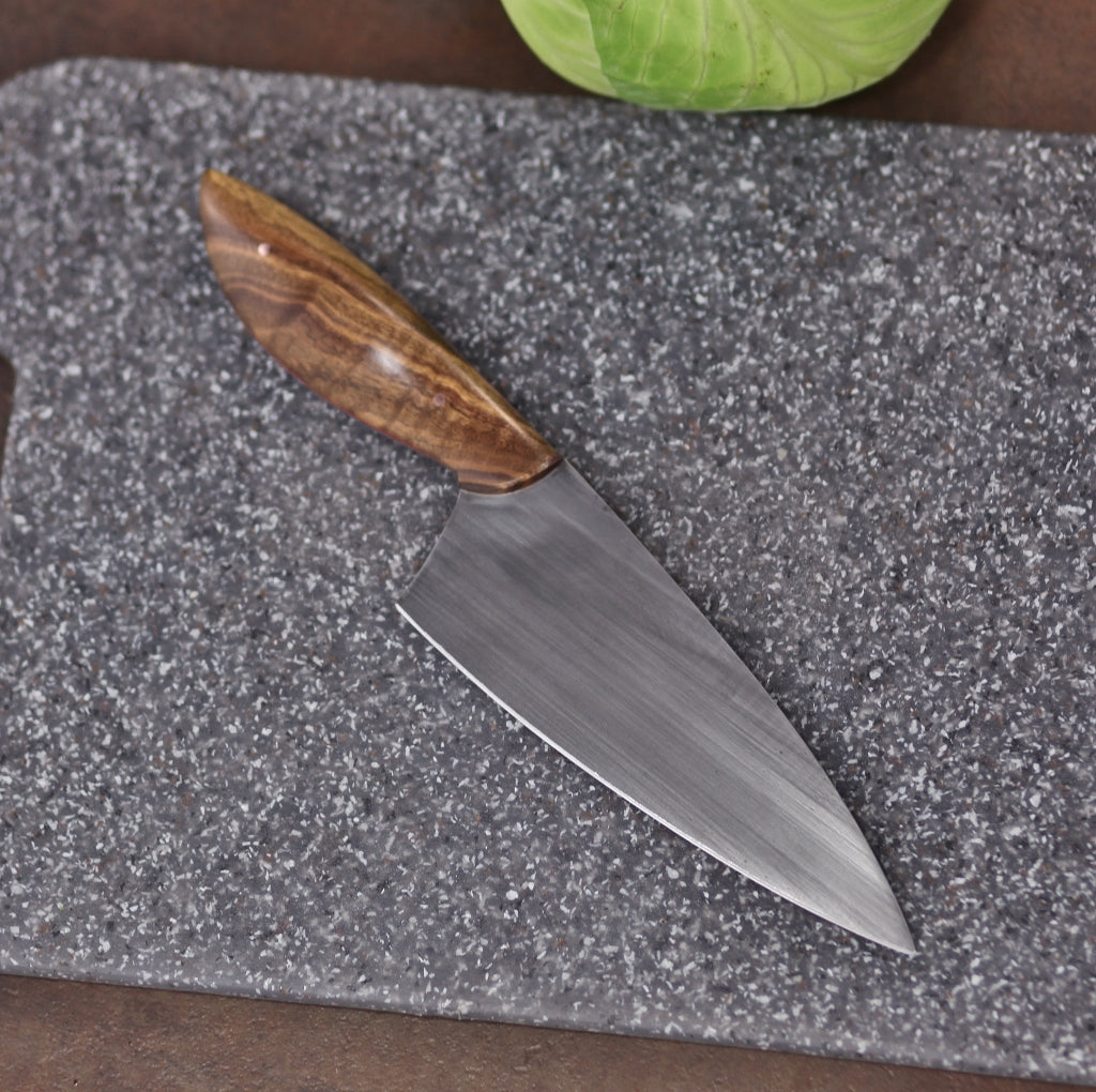 6 inch Chefs knife, walnut