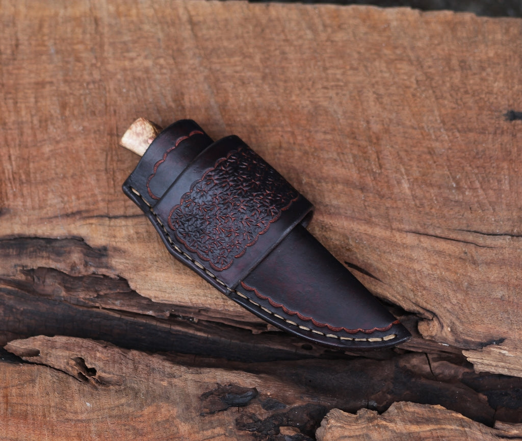 choke up utililty, EDC, spalted birch