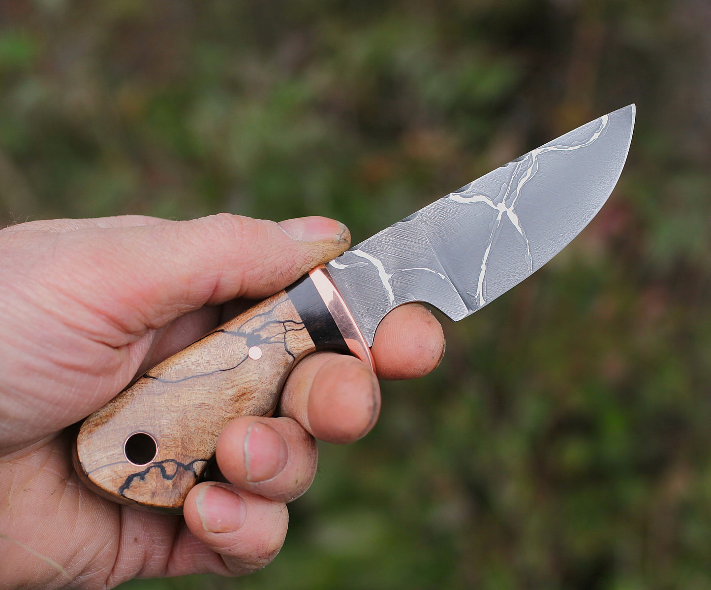 Little Guy with spalted maple, EDC