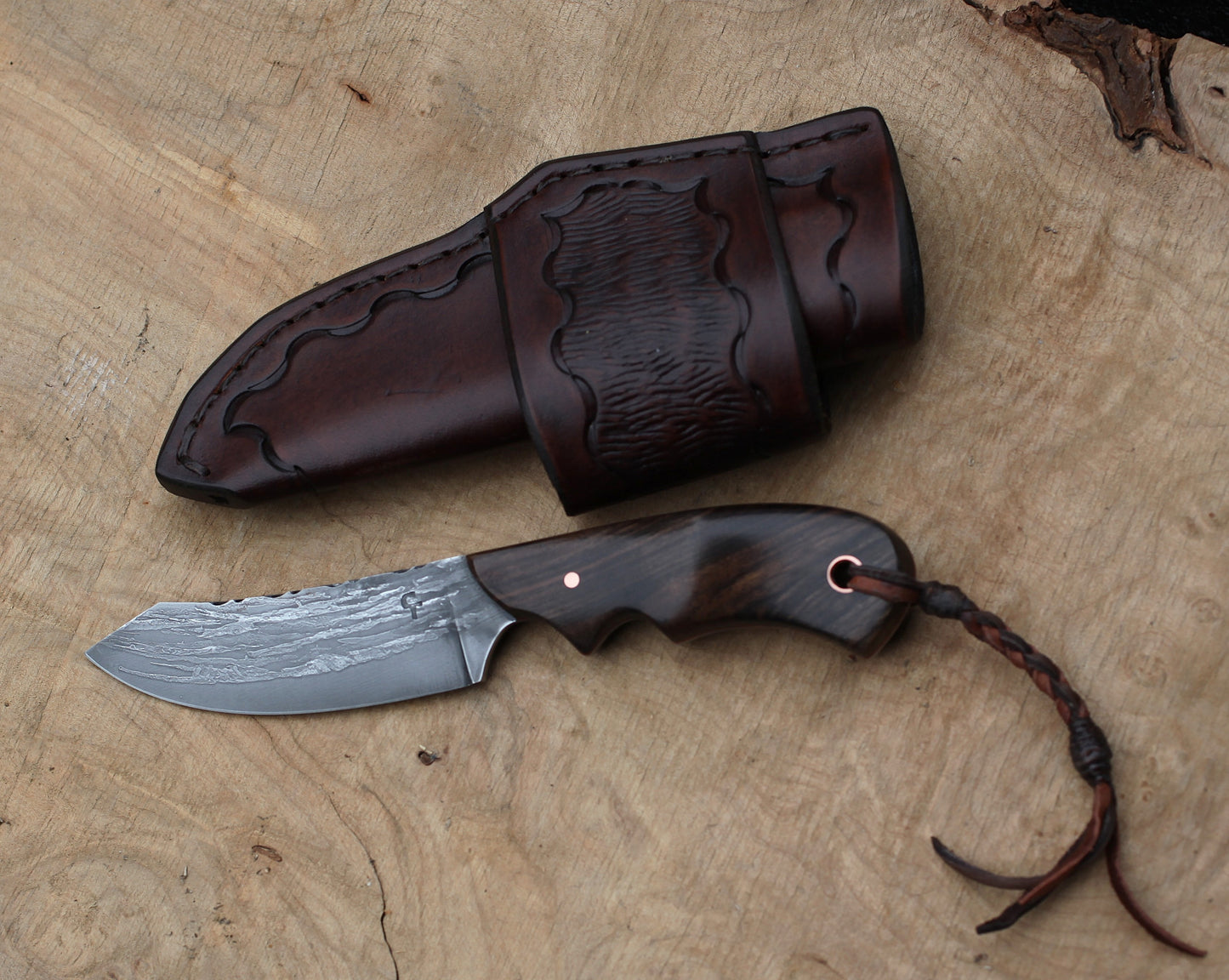 Spay point hunter, figured redwood