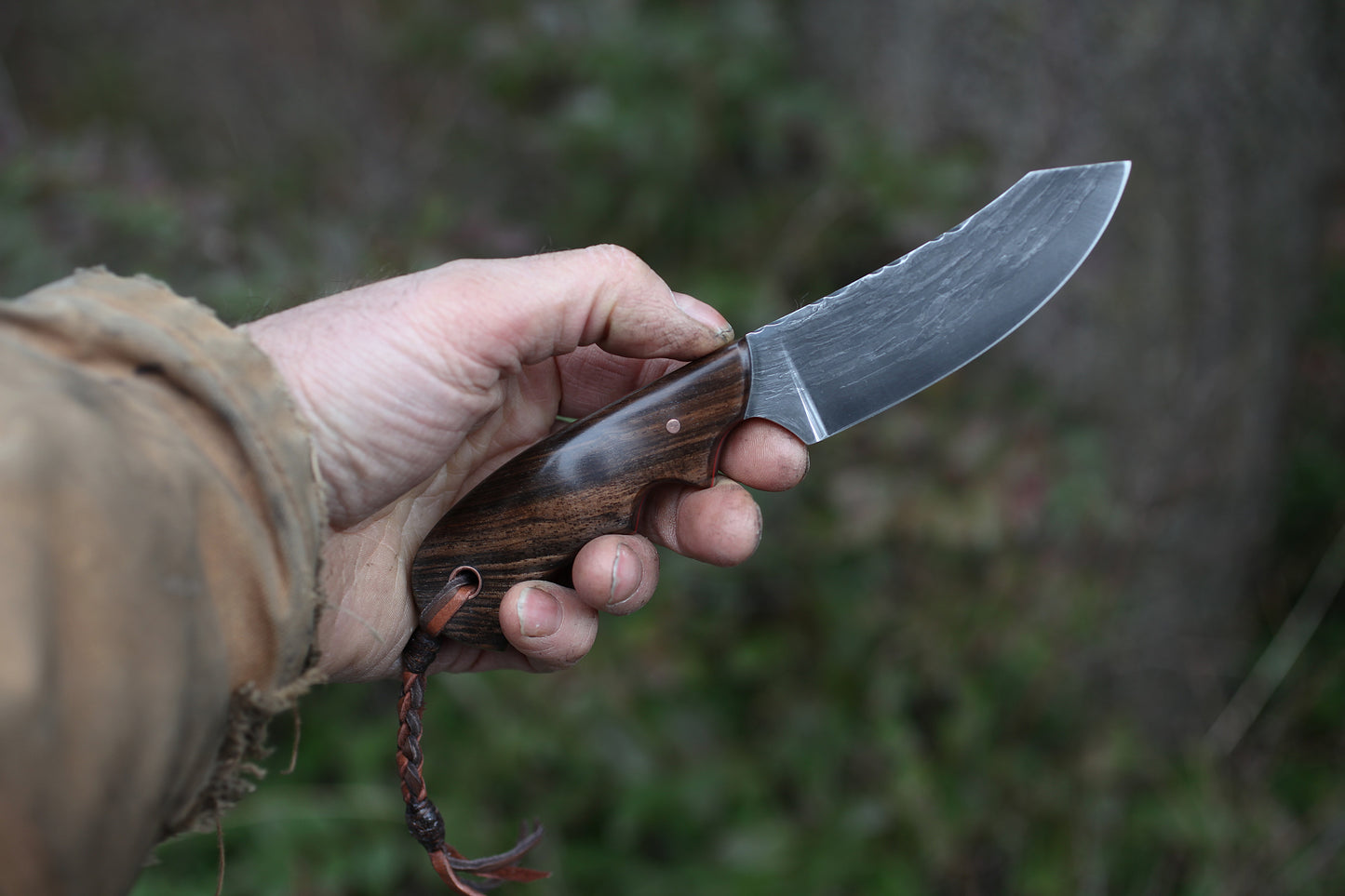 Spay point hunter, figured redwood