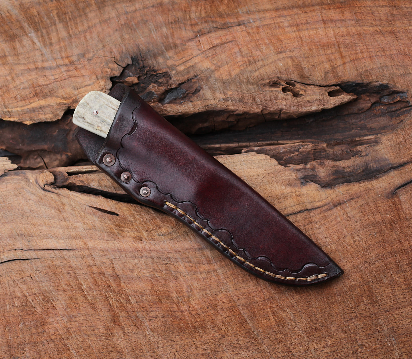 Custom hunter in copper and elk