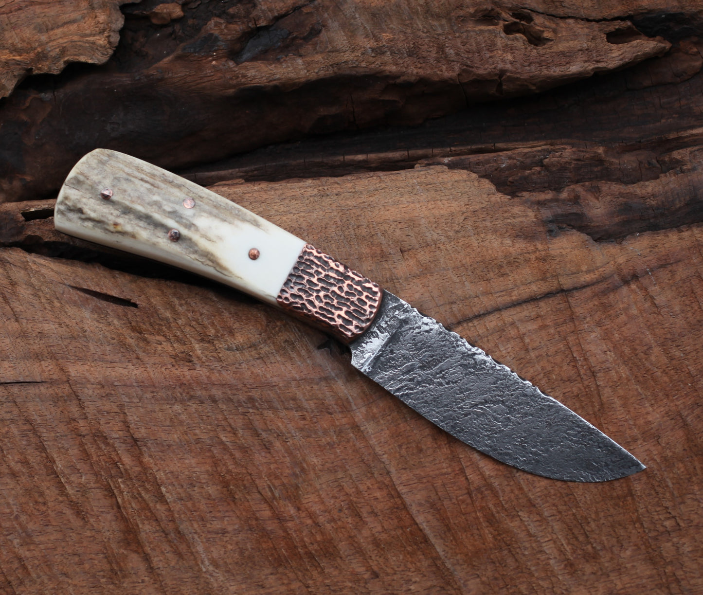 Custom hunter in copper and elk