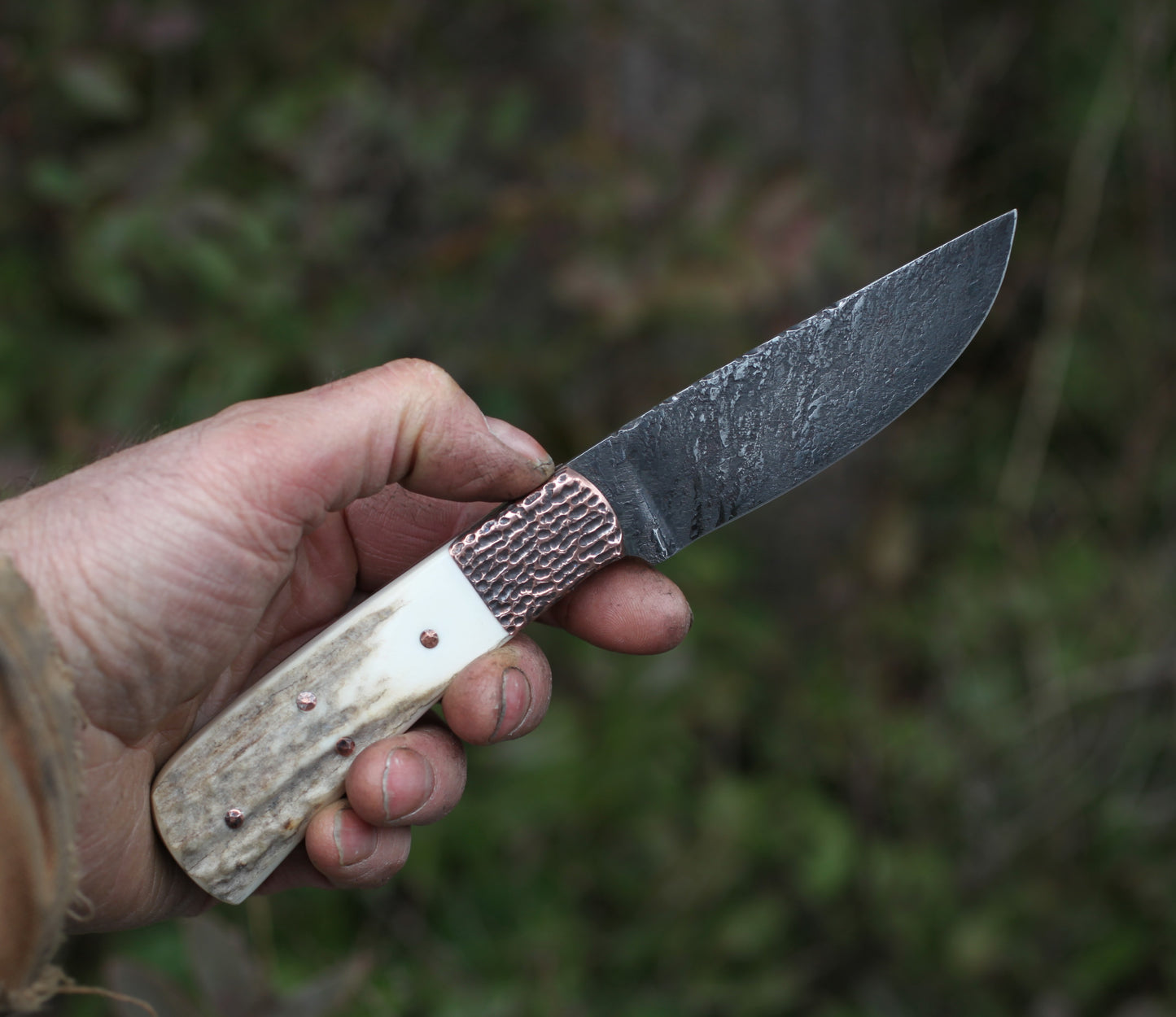 Custom hunter in copper and elk