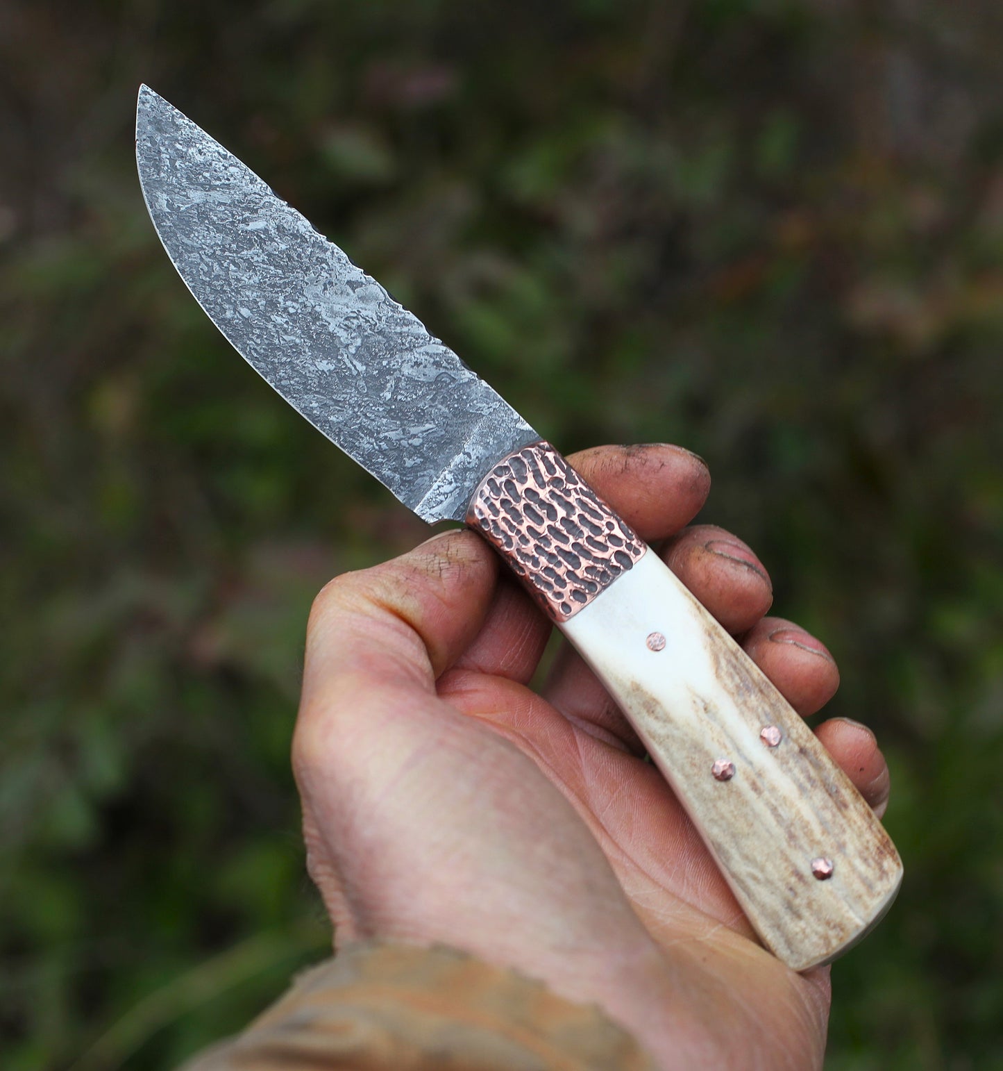 Custom hunter in copper and elk