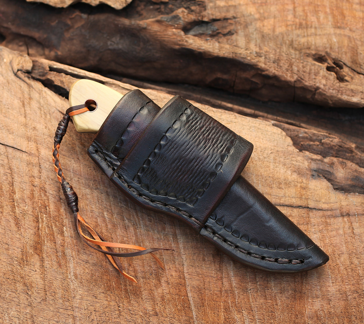"Little Guy" EDC, live oak