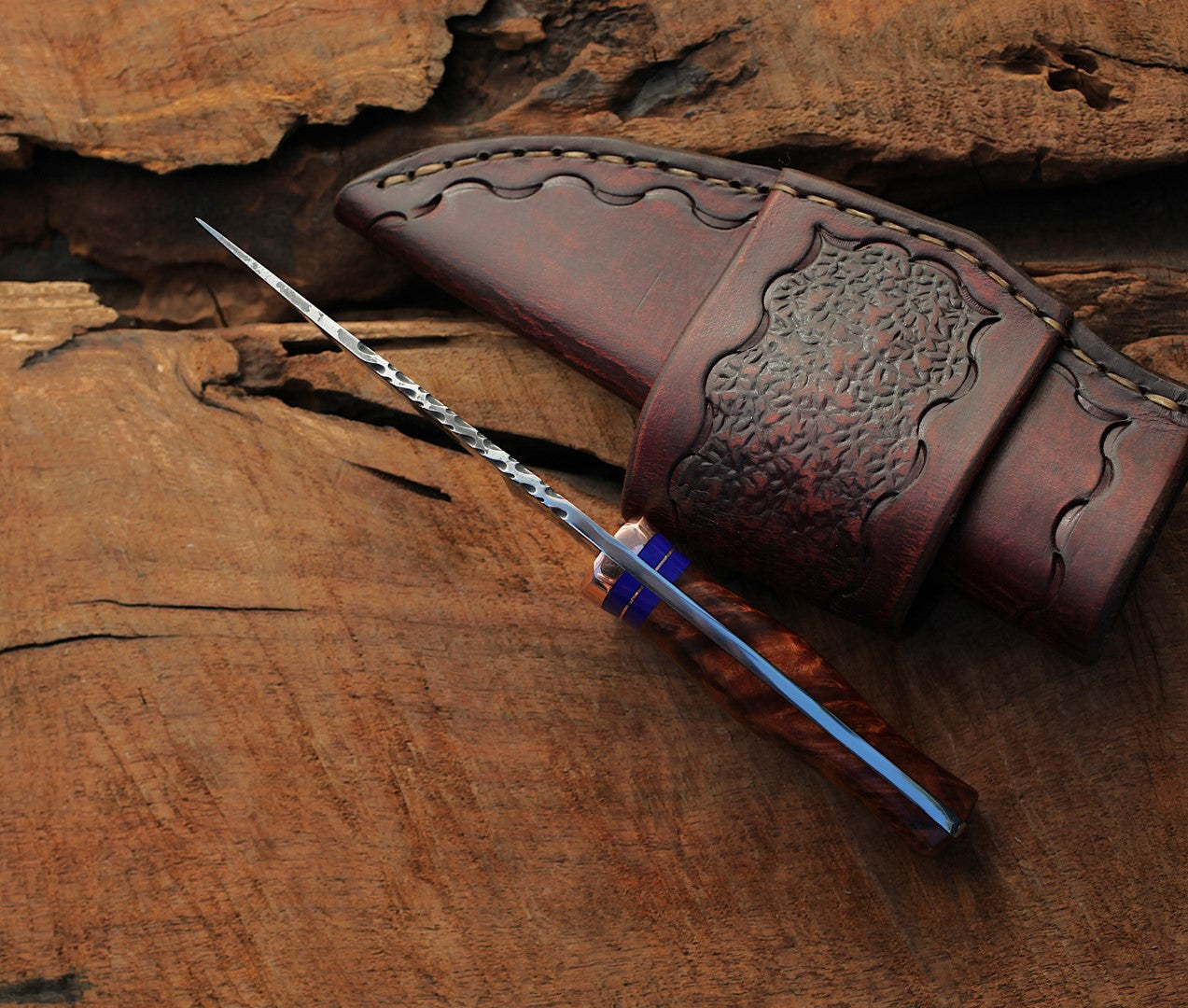 Choke-up Utility- Sequoia root burl