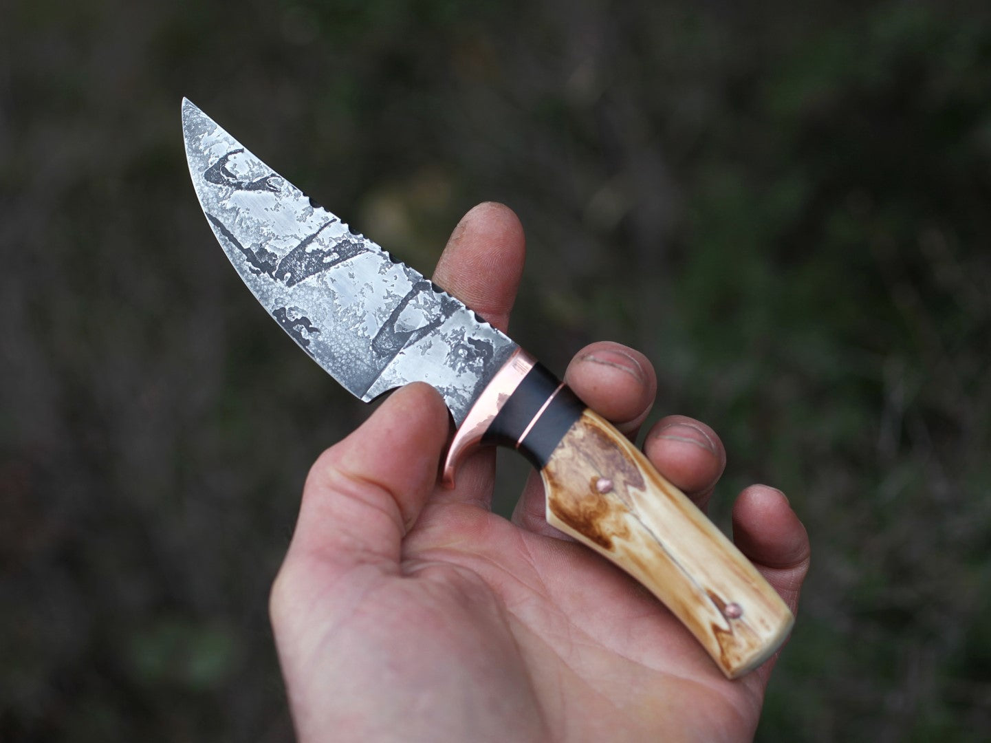 Choke up Utility/Hunter, fossil tusk