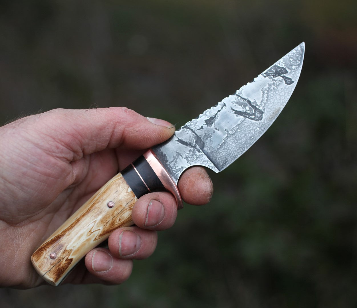 Choke up Utility/Hunter, fossil tusk