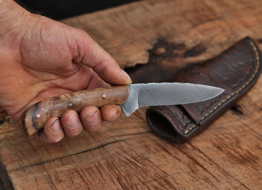 Custom Bird and Trout, English walnut