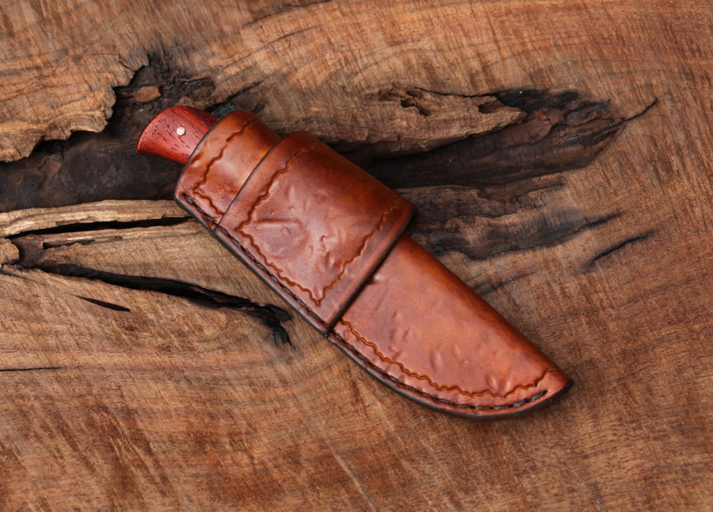 Custom Bird and Trout, padauk wood