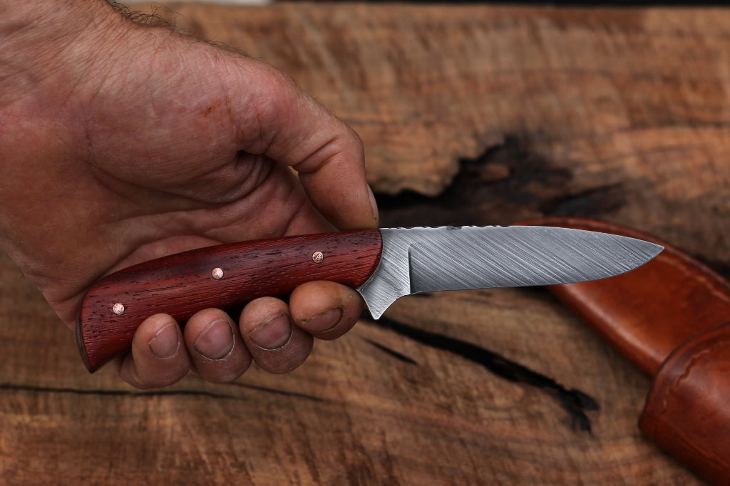 Custom Bird and Trout, padauk wood