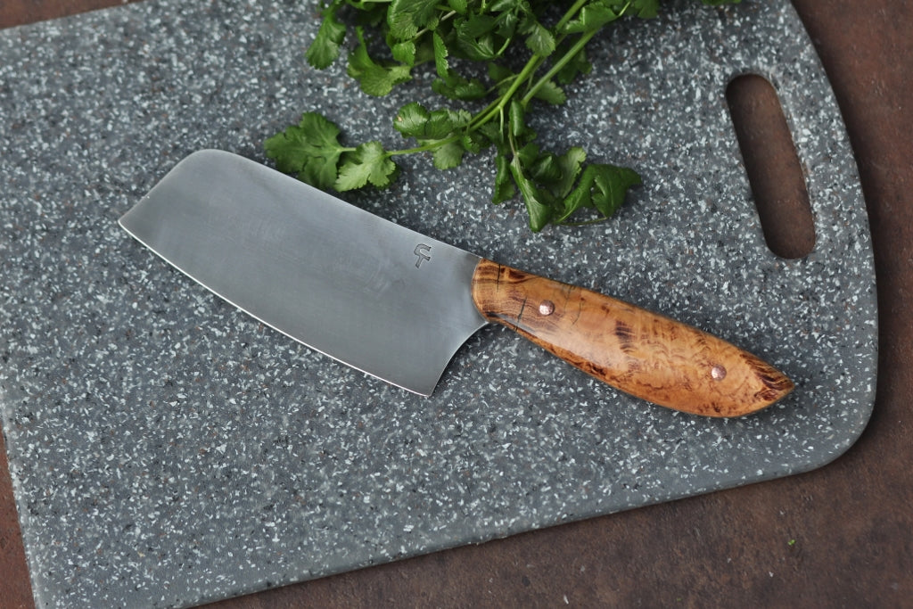 5.5 inch Camp/chef knife, black locust