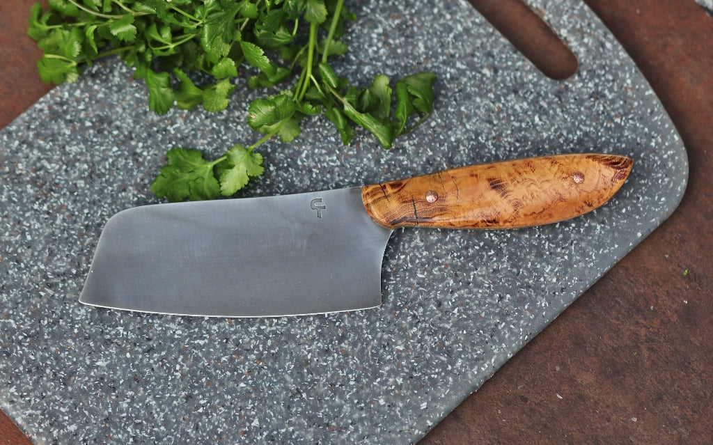 5.5 inch Camp/chef knife, black locust