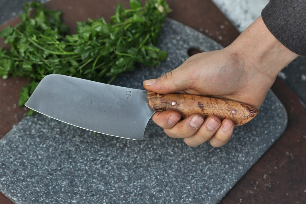 5.5 inch Camp/chef knife, black locust