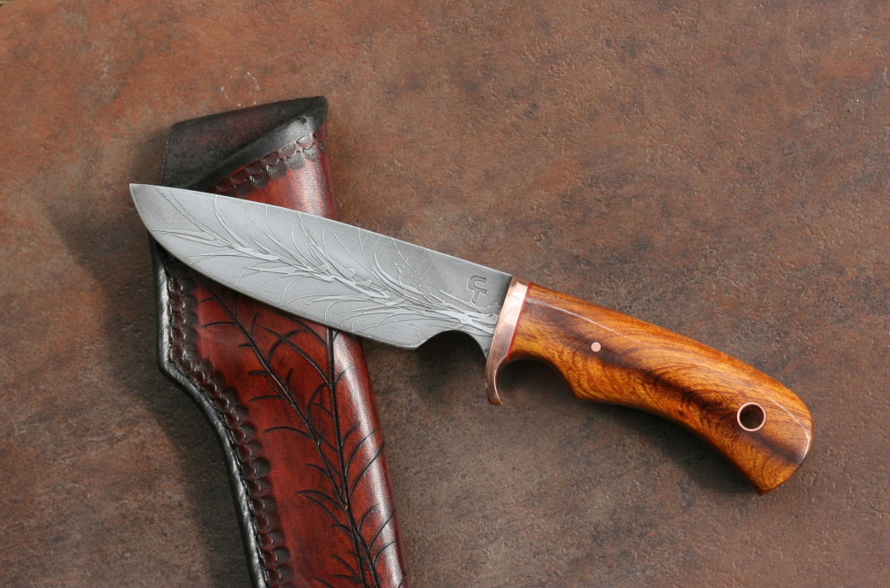 Custom large game hunter, Arizona ironwood