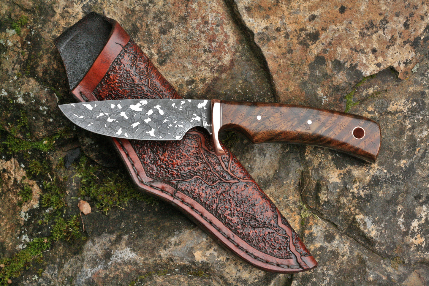 Large Game hunter, figured oak