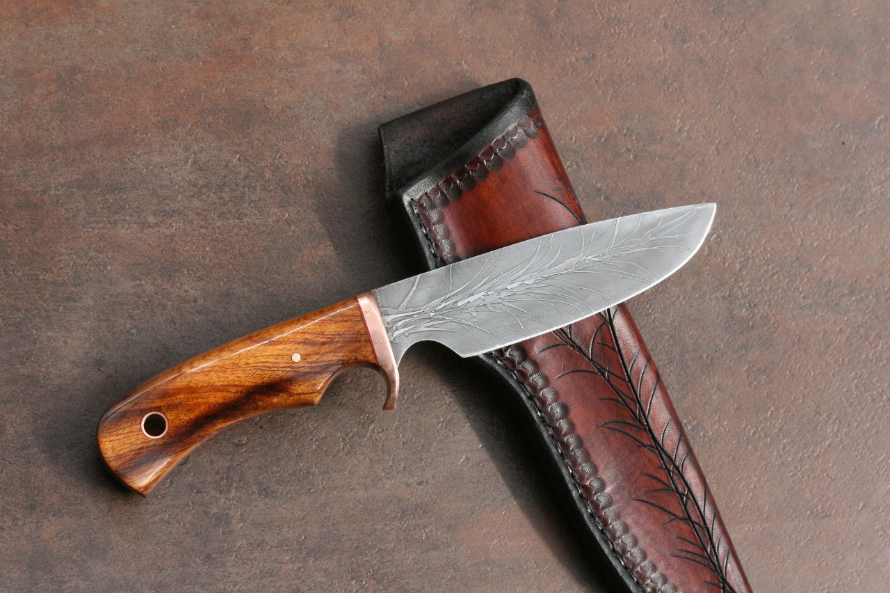 Custom large game hunter, Arizona ironwood